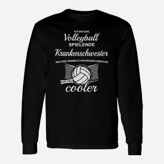 Krankenschwwester Volleyball Langarmshirts - Seseable