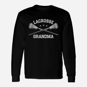 Lacrosse Grandma Lacrosse Sticks Net Long Sleeve T-Shirt - Seseable