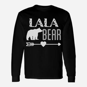 Lala Bear Christmas Birthday Long Sleeve T-Shirt - Seseable