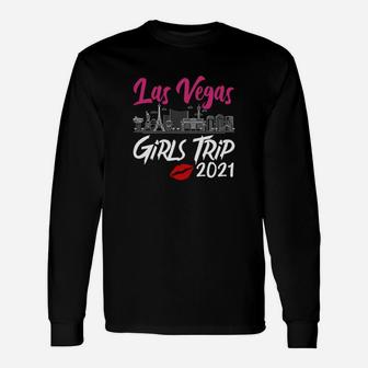 Las Vegas Girls Trip 2021 Bachelorette Party Long Sleeve T-Shirt - Seseable