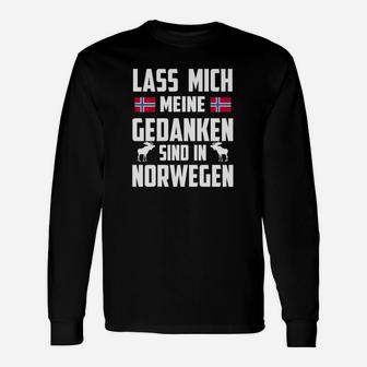 Lass Mich Gedanken Sind In Norwegen Langarmshirts - Seseable