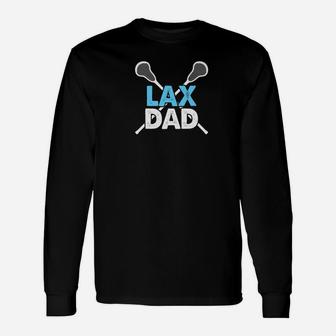 Lax Lacrosse Dad Father Day Premium Long Sleeve T-Shirt - Seseable