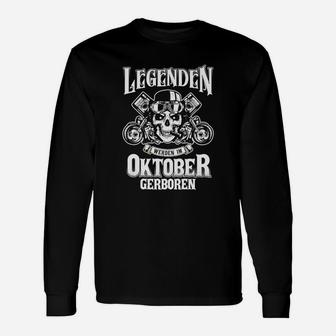 Legenden Werden Im Oktober Langarmshirts - Seseable