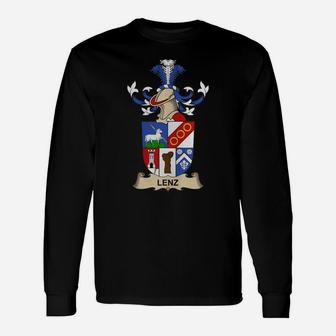 Lenz Crest Austrian Crests Austrian Crests Long Sleeve T-Shirt | Seseable CA