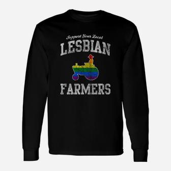 Lesbian Farmer Long Sleeve T-Shirt - Seseable