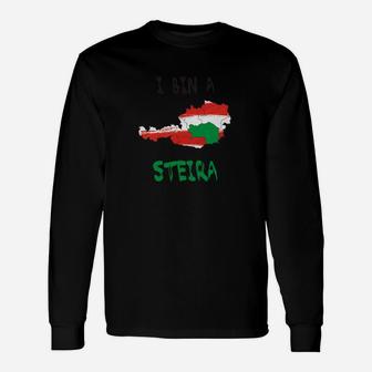 Liebe zur Heimat Italien Langarmshirts, Herzliche Sveriga-Grafik Tee - Seseable