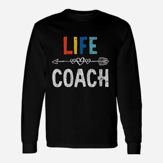 Life Coach For Coaching Mentor Long Sleeve T-Shirt - Seseable