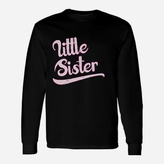 Little Sister Baby Outfit Baby Shower For Baby Girl Baby Long Sleeve T-Shirt - Seseable