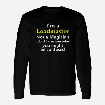 Loadmaster Job Career Title Occupation Work Long Sleeve T-Shirt - Seseable