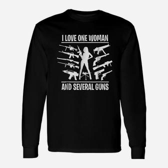 I Love One Woman And Several Husband Long Sleeve T-Shirt - Seseable