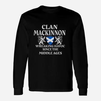 Mackinnon Scottish Clan Scotland Name Long Sleeve T-Shirt - Seseable