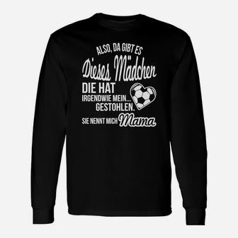 Mama Langarmshirts mit Herz und Fußballmotiv, Liebevolles Design - Seseable