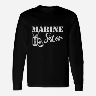 Marine Sister Long Sleeve T-Shirt - Seseable