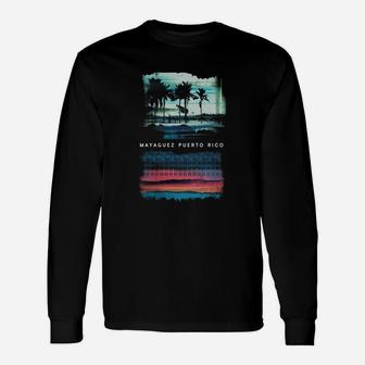 Mayaguez Puerto Rico Beach Long Sleeve T-Shirt - Seseable