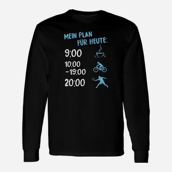 Mein Plan-Pelz-Heute Tennis2 Langarmshirts - Seseable