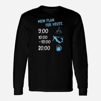 Mein Plan Pelz Heute Wakeboarding2 Langarmshirts - Seseable