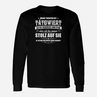 Mein Tochter Ist Täwiet Papa Mama Langarmshirts - Seseable