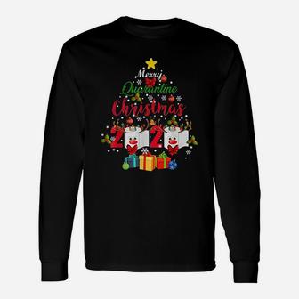 Merry Christmas 2020 Toilet Paper Matching Long Sleeve T-Shirt - Seseable