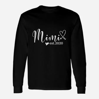 Mimi Est 2020 For New Grandmas Mimi Long Sleeve T-Shirt - Seseable