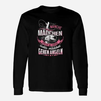 Mit Puppen Echte Mädchen Gehen Angeln Langarmshirts - Seseable