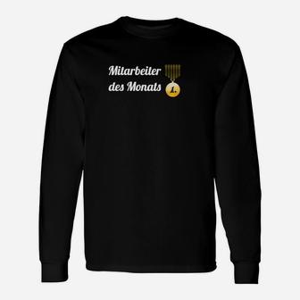 Mitarbeiterin Des Monats Medaillie Langarmshirts - Seseable