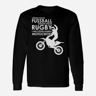 Motocross_götter Fahren Motocross Langarmshirts - Seseable