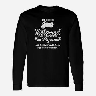 Motorrad Fahrender Papa Langarmshirts - Seseable