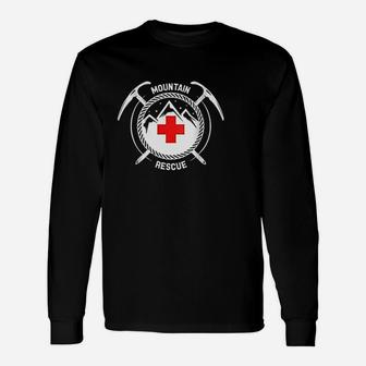 Mountain Search Technical Rescue Team Sar Trt Long Sleeve T-Shirt - Seseable