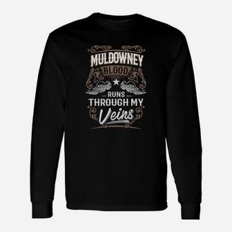 Muldowney I'm Not Superhero More Powerful I Am Muldowney Name Shirt Long Sleeve T-Shirt - Seseable