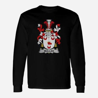 Mullan Crest Irish Crests Ii Long Sleeve T-Shirt - Seseable