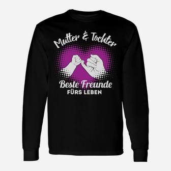 Mutter Mama Tochter Kinder Freunde Langarmshirts - Seseable