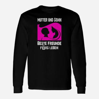 Mutter Sohn BFF fürs Leben Langarmshirts, Beste Freunde Familie Tee - Seseable