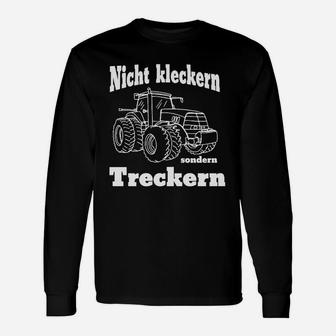 Nicht Kleckern Sondern Treckern Langarmshirts - Seseable