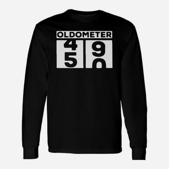 Oldometer 49 50 Long Sleeve T-Shirt - Seseable