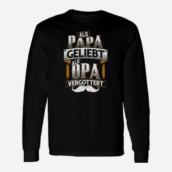 Opa Großvater Opi Großvati Vatertag Langarmshirts - Seseable