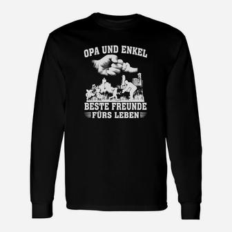 Opa und Enkel Beste Freunde Langarmshirts, Lebenslange Bindung Tee - Seseable