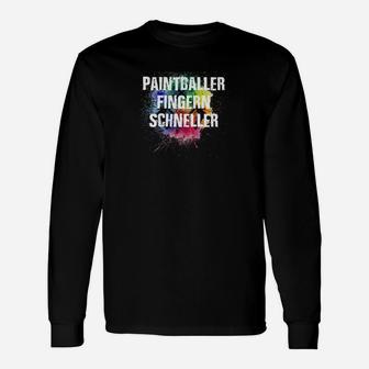 Paintballfingern Schneller Langarmshirts - Seseable