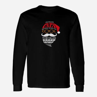 Papa Santa Cool, best christmas gifts for dad Long Sleeve T-Shirt - Seseable
