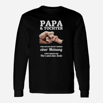 Papa & Tochter Herz und Seele Langarmshirts, Bekenntnis für Väter - Seseable