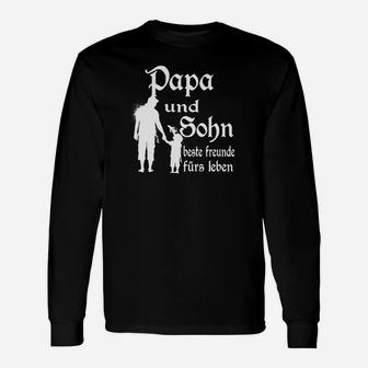 Papa Und Sohn Beste Freunde Fürs Leben Langarmshirts - Seseable