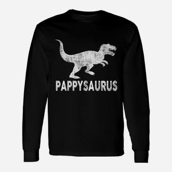 Pappy Dinosaur Fathers Day, best christmas gifts for dad Long Sleeve T-Shirt - Seseable