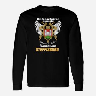 Personalisiertes Steffisburg Adler Langarmshirts - Stolz & Macht Motiv - Seseable