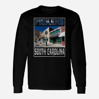 Pickens-south Carolina Long Sleeve T-Shirt - Seseable