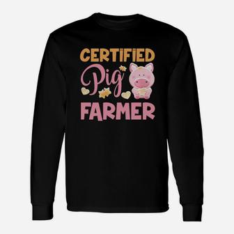 Pig Farmer Farmers Tee Shirt Long Sleeve T-Shirt - Seseable