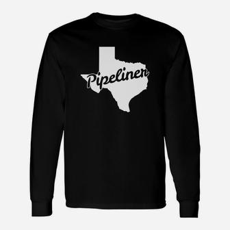 Pipeliner Texas Long Sleeve T-Shirt - Seseable