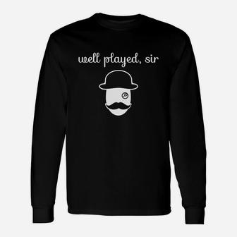 Well Played Sir Accessories Long Sleeve T-Shirt - Seseable