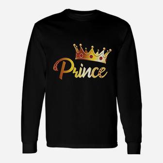Prince For Boys Matching Royal Prince Long Sleeve T-Shirt - Seseable