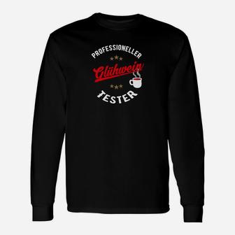 Professioneller Glühwein Tester Langarmshirts - Seseable