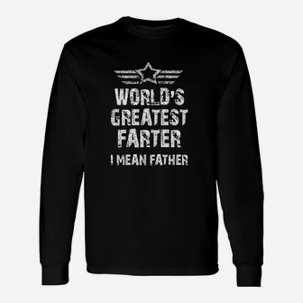 Proud Dad Of A Freaking Farther Day Long Sleeve T-Shirt - Seseable