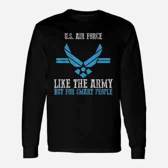 Proud Veteran Us Air Force Us Air Force Long Sleeve T-Shirt - Seseable